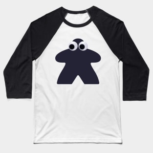 Meeple Googly Eyes Baseball T-Shirt